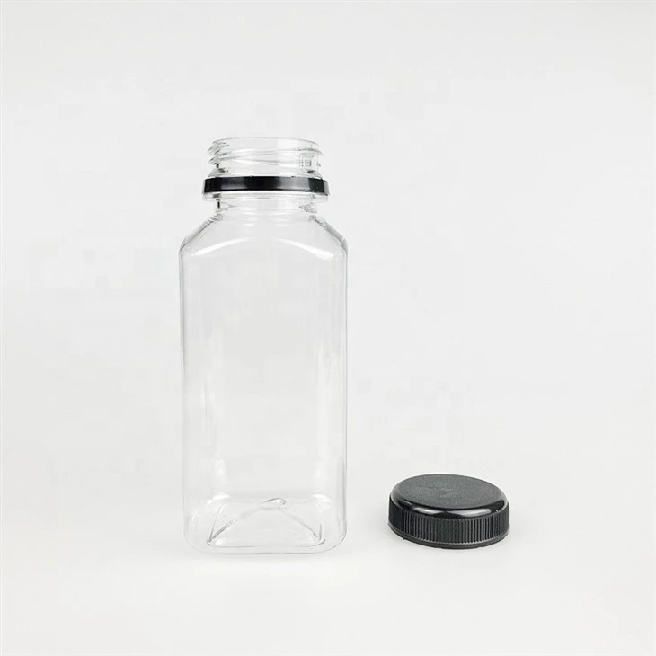 Packaging Plastic Juice Bottles With Caps