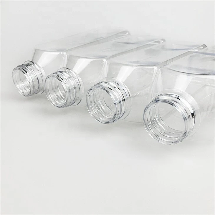 Packaging Plastic Juice Bottles With Caps