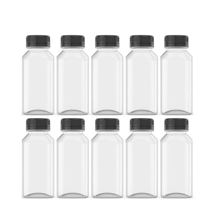 Pet Square Beverages Juice Bottles
