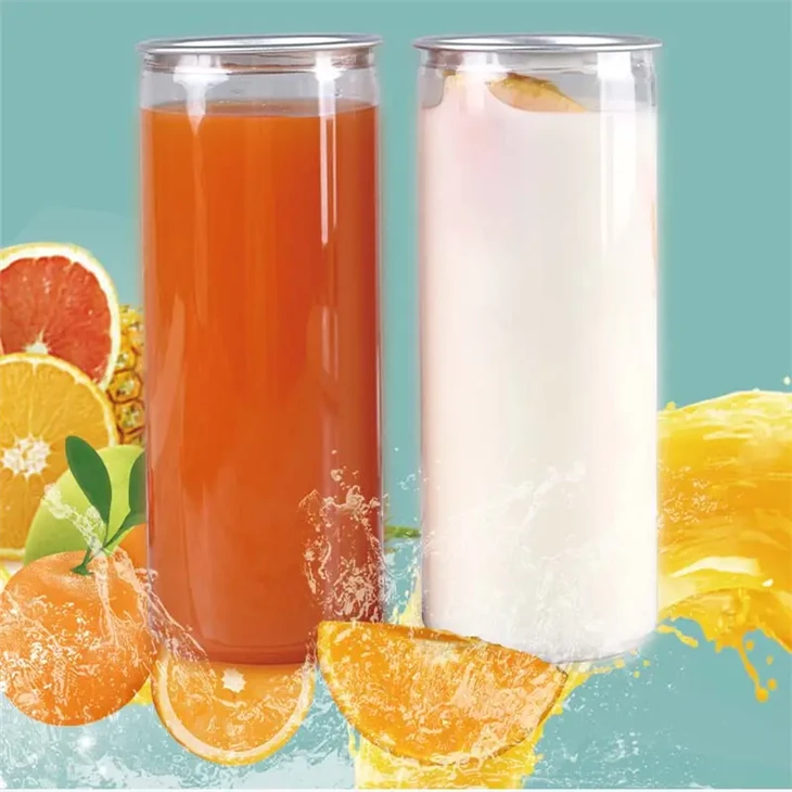 Clear Plastic Soft Drink Bottle